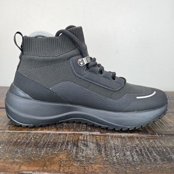 NEW Vessi Stormburst High Top Mens Size 7 Waterproof Shoes Hiking Space Black main image 10